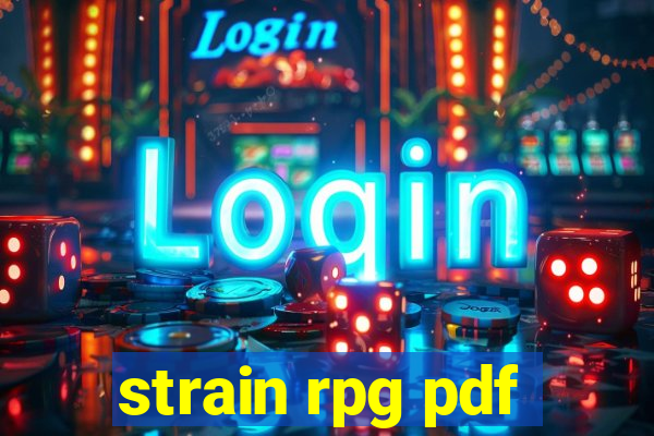 strain rpg pdf